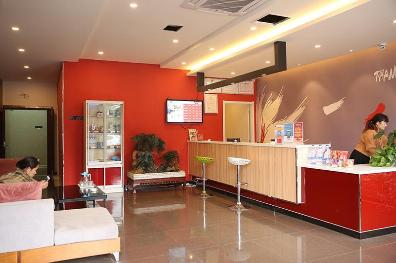 Thank Inn Chain Hotel Shandong Weifang Qingzhou Railway Station Gaoliu Екстериор снимка