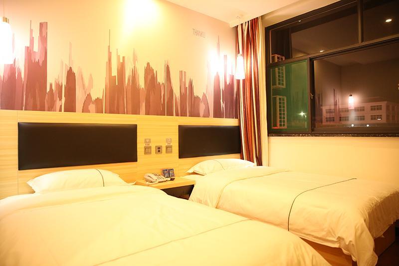Thank Inn Chain Hotel Shandong Weifang Qingzhou Railway Station Gaoliu Екстериор снимка
